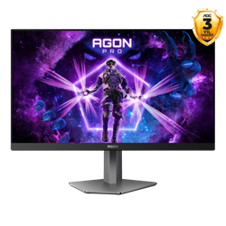 AOC PRO AG246FK 24.1" 540Hz 0.3ms HDMI DP AdaptiveSync Pivot HDR400 Ultra-Fast TN eSports Gaming Monitör