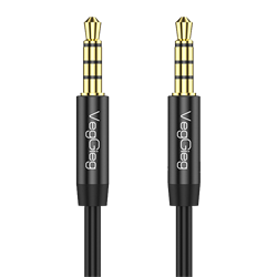 VegGieg 3.5mm Jack TRS Hi-Fi AUX Mikrofon Ve Ses Kablosu 2 Metre