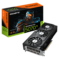 GIGABYTE GeForce RTX 5070 Ti WINDFORCE OC V2 16G GDDR7 DLSS 4 256 Bit Ekran Kartı