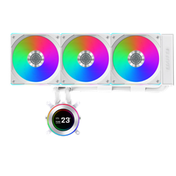 LIAN LI Hydro-Shift II LCD-C 360CL 360mm ARGB Beyaz İşlemci Sıvı Soğutucu