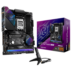 ASROCK X870 PG RIPTIDE WIFI 8000MHz(OC) DDR5 Soket AM5 HDMI M.2 ATX Anakart