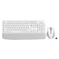 A4 Tech FG2500S PLUS WHITE Beyaz Kablosuz Klavye Mouse Set