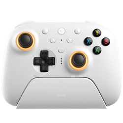 8BitDo Ultimate 2 Hall Efect Kablosuz Beyaz Gamepad