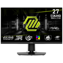 MSI MAG 272URDF E16 27" 4K 160Hz FHD 320Hz 0.05ms HDMI DP FreeSync Premium HDR400 Pivot Dual Mode Rapid IPS Gaming Monitör