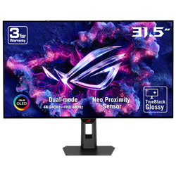 ASUS ROG Strix OLED XG32UCWMG 31.5" 4K 240Hz FHD 480Hz 0.03ms HDMI DP Type-C G-Sync FreeSync Premium Pro HDR10 Dual Mode WOLED Gaming Monitör
