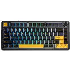 Aula F75 Gray Switch Hot Swap TKL RGB Siyah Kablosuz Gaming Klavye