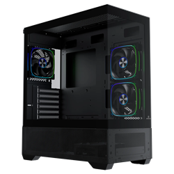 GameBooster NYVRA ALPHA 750W 80+ Bronze SeaView ARGB ATX3.1 PCI-E 5.1 ATX Mid Tower Kasa