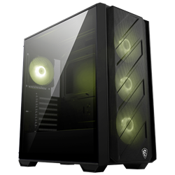 MSI MAG FORGE 330R AIRFLOW Tempered Glass ARGB USB 3.2 Siyah ATX Mid Tower Bilgisayar Kasası