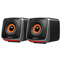 Aula A200 2*3W RGB Siyah Gaming Hoparlör