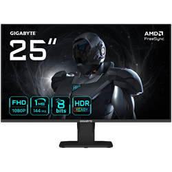 GIGABYTE GS25F14 24.5" 144Hz 1ms HDMI DP Adaptive Sync HDR10 FHD SS IPS Gaming Monitör