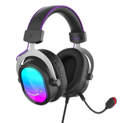 Fifine Ampligame H16 Mikrofonlu 7.1 RGB Siyah Gaming Kulaklık