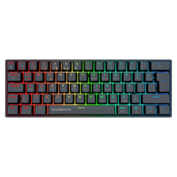 GameBooster Syma Blue Switch RGB Siyah Mekanik Kablolu Gaming Klavye