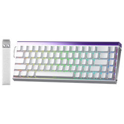 Aula Hero 68 HE Black King Switch Hot Swap TKL RGB Neon Beyaz Kablolu Gaming Klavye
