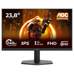 AOC 24G11ZE 23.8" 240Hz(OC) 1ms Free Sync FHD HDR10 Fast IPS Gaming Monitör
