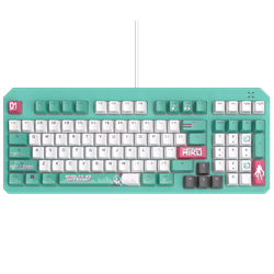 ASUS TUF GAMING K3 GEN II MIKU RGB Red Switch Gaming Klavye