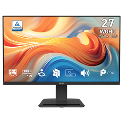 MSI PRO MP273Q E14 27" 144Hz 4ms HDMI DP Adaptive Sync HDR Ready WQHD IPS Monitör