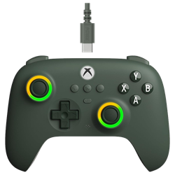 8BitDo Ultimate C Hall Effect Yeşil Kablolu Xbox Gamepad