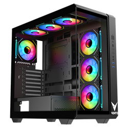 VENTO VG4302FA 1000W 80+ Gold Tempered Glass USB 3.0 ARGB E-ATX Kasa