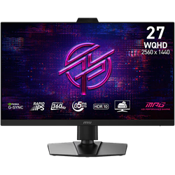MSI MPG 272QRF X36 27" 360Hz 0.5ms HDMI DP USB G-Sync Pivot HDR10 WQHD Rapid IPS Gaming Monitör