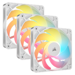 CORSAIR RS120-R ARGB 120mm PWM Reverse Beyaz Üçlü Kasa Fanı