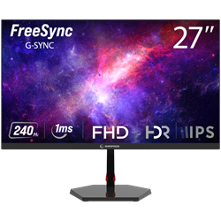 Rampage RAVEN RV27R240F 27" 240Hz 1ms HDMI DP Adaptive Sync HDR10 FHD Fast IPS Gaming Monitör
