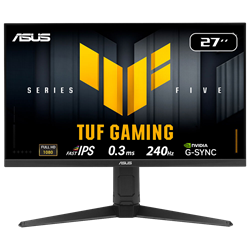 ASUS TUF GAMING VG279QML5A 27" 240Hz 0.3ms HDMI DP AdaptiveSync HDR10 Pivot FHD Fast IPS Gaming Monitör