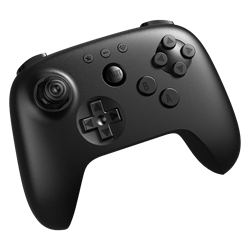 8BitDo 64 Hall Efect Kablosuz Siyah Gamepad