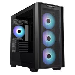 ASUS A21 PLUS 750W 80+ Bronze Tempered Glass ARGB USB 3.2 Siyah mATX Kasa