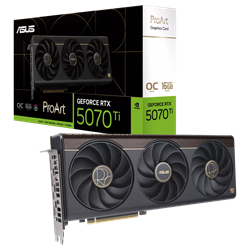 ASUS PROART GeForce RTX 5070TI 16GB GDDR7 OC Edition DLSS 4 256 Bit Ekran Kartı