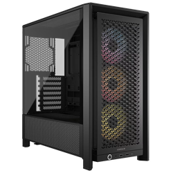 CORSAIR iCUE 5000X RGB Tempered Glass Siyah E-ATX Mid Tower Kasa