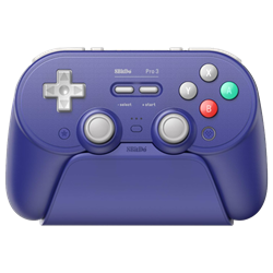 8BitDo Pro 3 TMR Hall Efect Triggers Kablosuz Mor Gamepad