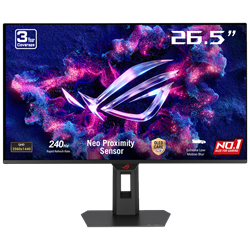 ASUS ROG Strix OLED XG27AQDMESZ 26.5" 240Hz 0.03ms HDMI DP AdaptiveSync Pivot HDR10 QHD QD-OLED Monitör