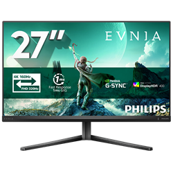 Philips Evnia 27M2N3800A 27" 4K 160Hz FHD 320Hz 0.5ms HDMI DP AdaptiveSync Pivot HDR400 Dual Mode FAST IPS Gaming Monitör