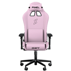 Pixel Shift Kumaş Pembe Oyuncu Koltuğu