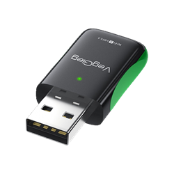VegGieg 1100 Mbps WI-FI 6 Bluetooth Mini USB Wifi Adaptör