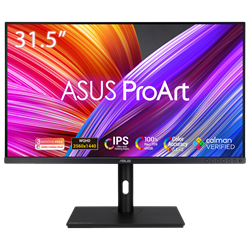 ASUS ProArt Display PA328QV 31.5" 75Hz 5ms HDMI DP AdaptiveSync HDR10 Pivot WQHD IPS Monitör