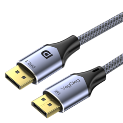 VegGieg 16K 60Hz 8K 120Hz 4 K 240Hz 80Gbps HDR ARC 2.1 DPI Kablosu 1 Metre