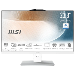 MSI MODERN AM242P 1M-2288NEU Core 7 Processor 150U 16GB DDR5 512GB SSD 23.8" FHD Beyaz AIO Masaüstü PC