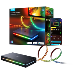 Govee AI Sync Box 2 75-85" TV Arka Şerit LED Aydınlatma