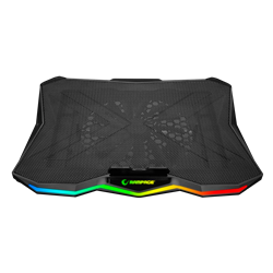 Rampage SHOWY 17" RGB Siyah Notebook Soğutucu Stand