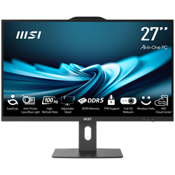 MSI PRO AP272P 14M-865XEU Core i7 14700 16GB(8GBx2) DDR5 1TB SSD 27" FHD IPS AIO Masaüstü PC
