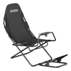 Exvega EX815 Katlanabilir Koltuklu Sim Racing Yarış Simülatörü Kokpiti