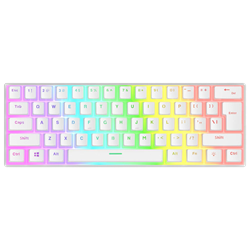 Rampage RADIANT K11 Red Switch RGB Beyaz İngilizce Kablolu Gaming Klavye