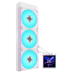 LIAN LI Hydro-Shift II LCD-S 360TL 360mm ARGB Beyaz İşlemci Sıvı Soğutucu