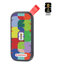 SanDisk 1TB FIFA World Cup 2026 Sürümü USB 3.2 Gen 2 Taşınabilir SSD