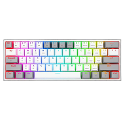 Redragon K616 Fizz Pro Red Switch Kablosuz Beyaz Gri Gaming Klavye