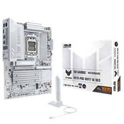 ASUS TUF GAMING X870-PRO WIFI7 W NEO 9600MHz(OC) DDR5 Soket AM5 M.2 HDMI ATX Anakart