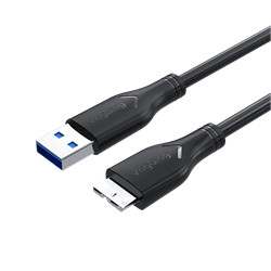 VegGieg USB 3.0 Micro B Şarj ve Data HDD Kablosu 1.5 Metre