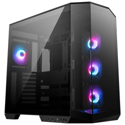 MSI MAG PANO 100R PZ USB 3.2 Tempered Glass Siyah ATX Mid Tower Kasa