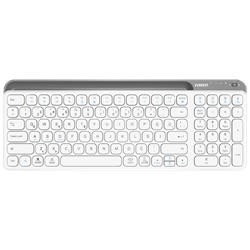 Everest KB-BT90 Beyaz/Gri Kablosuz Klavye